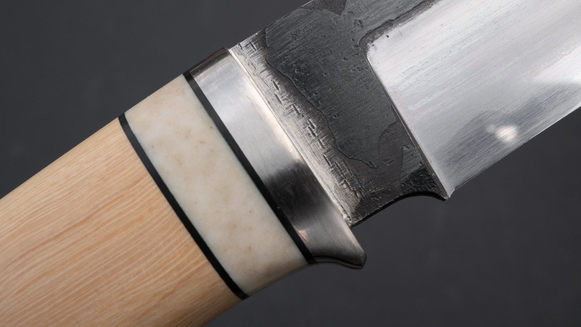 Kanatoko Outdoor Light Cutter Fixed Blade Hiiragi Handle | HITOHIRA