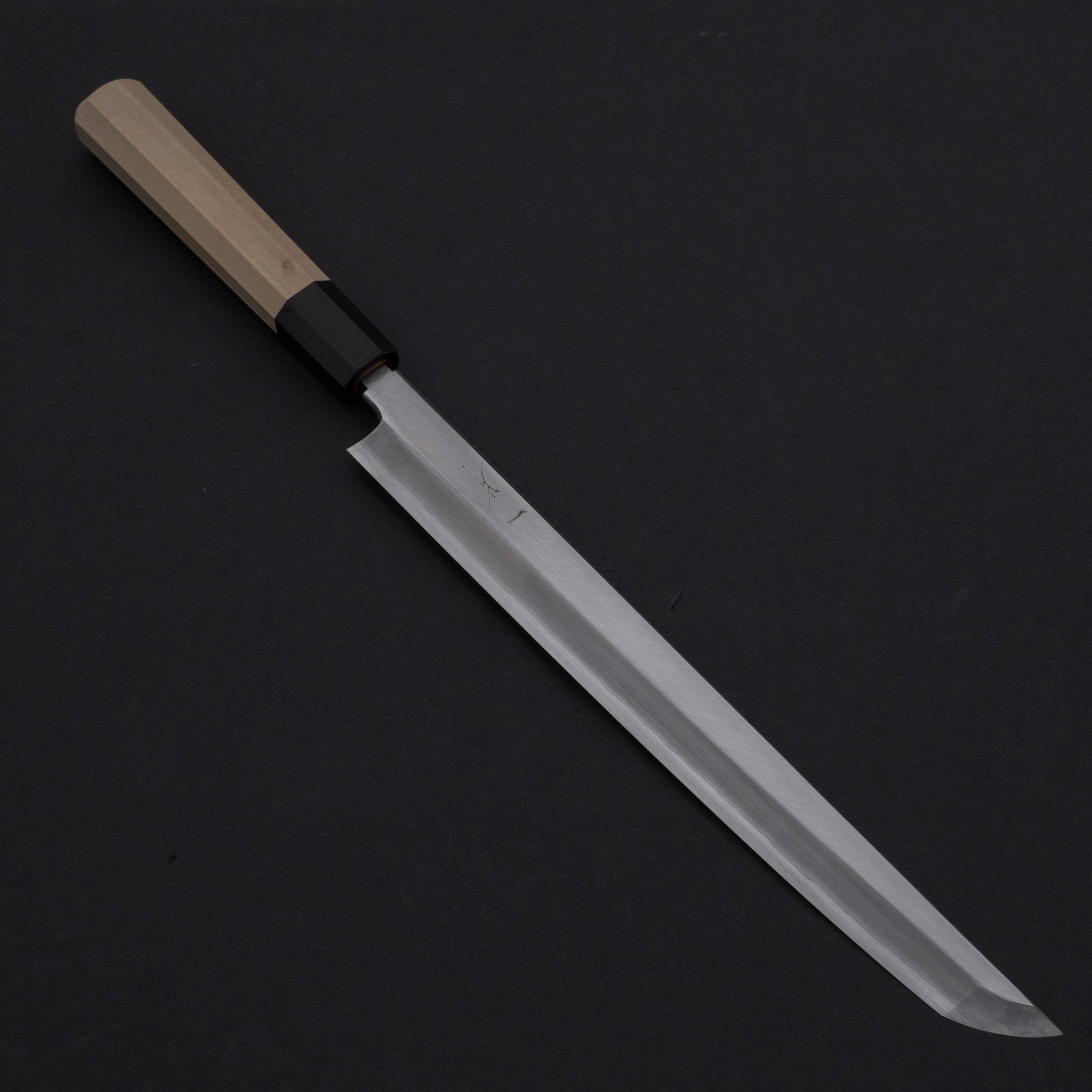 Hitohira Kikuchiyo Mosuke Silver #3 Sakimaru Takobiki 270mm Ho Wood Handle (Saya) | HITOHIRA