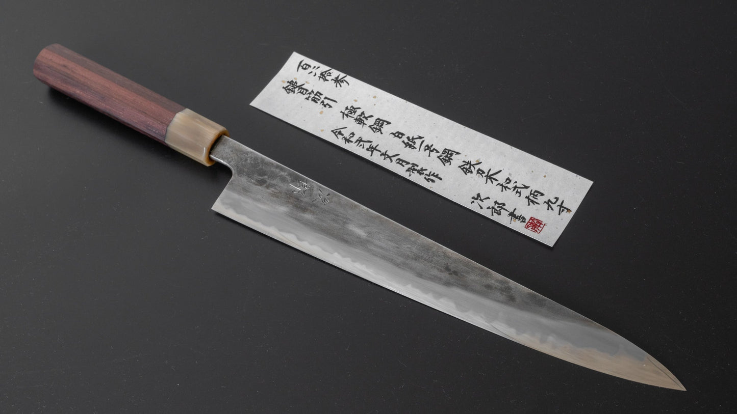 Jiro Tsuchime Wa Sujihiki 270mm Taihei Tagayasan Handle (#143) - HITOHIRA