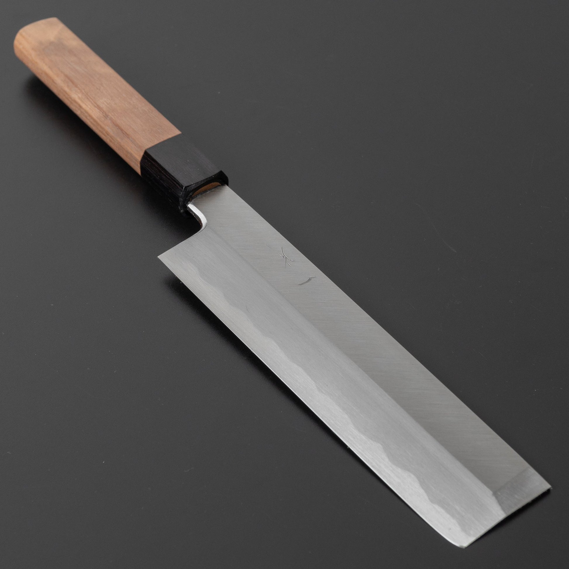 Hitohira Kikuchiyo Manzo White #3 Usuba 180mm Walnut Handle (Saya) - HITOHIRA