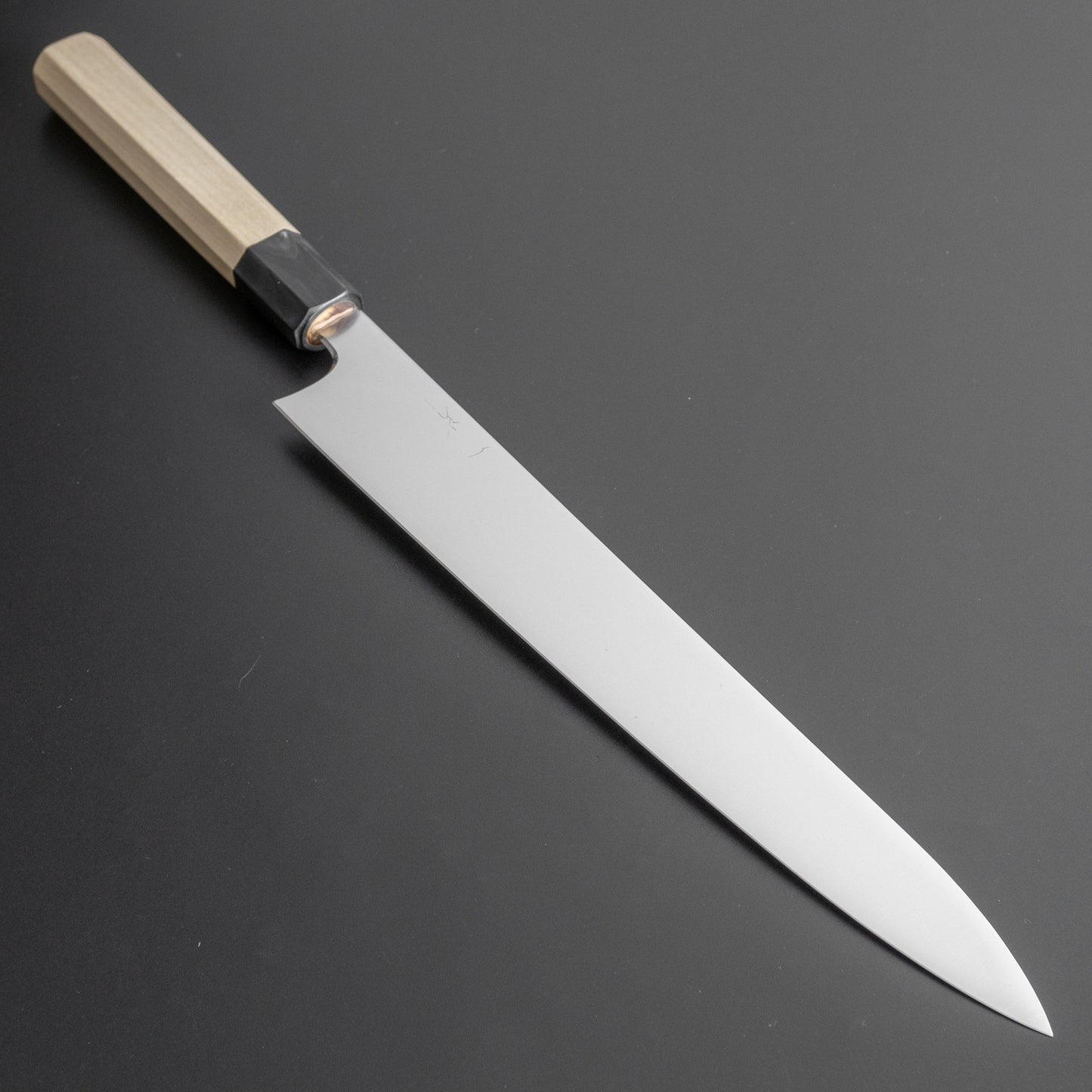 Hitohira SKR Stainless Sujihiki 270mm Ho Wood Handle - HITOHIRA