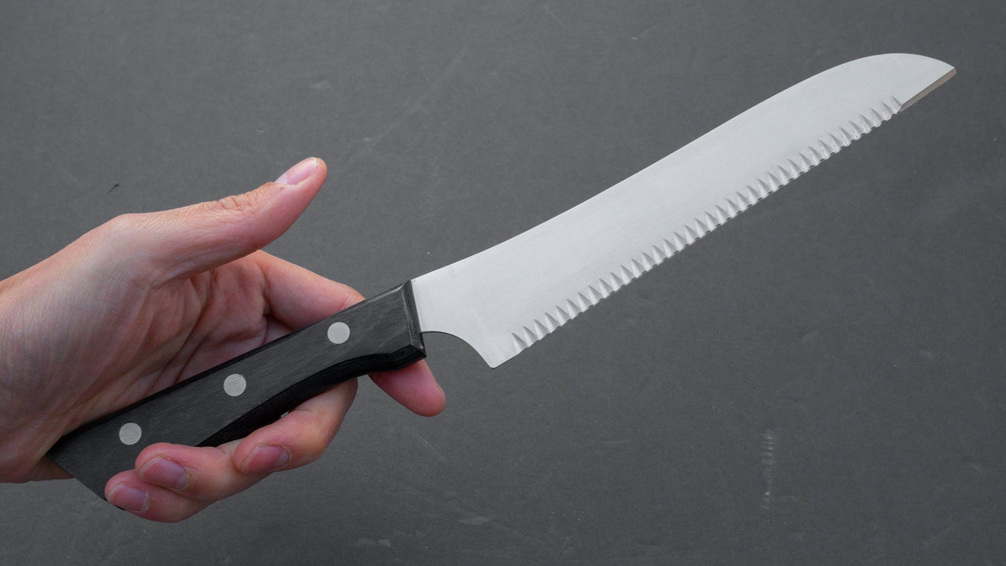Tsubo Yoshikane Stainless Cheese Knife 180mm Pakka Handle | HITOHIRA