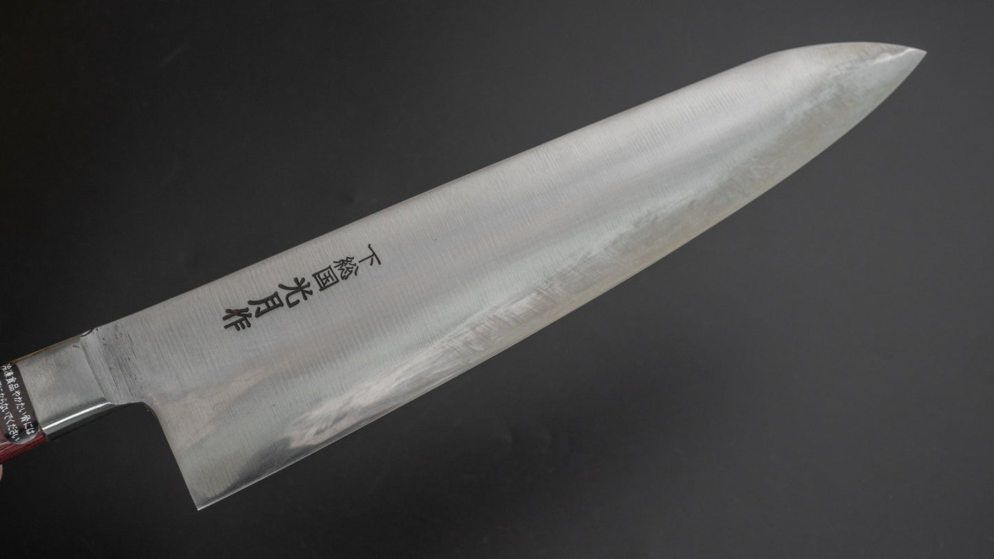 Kogetsu White #1 Gyuto 270mm Wine Pakka Handle - HITOHIRA