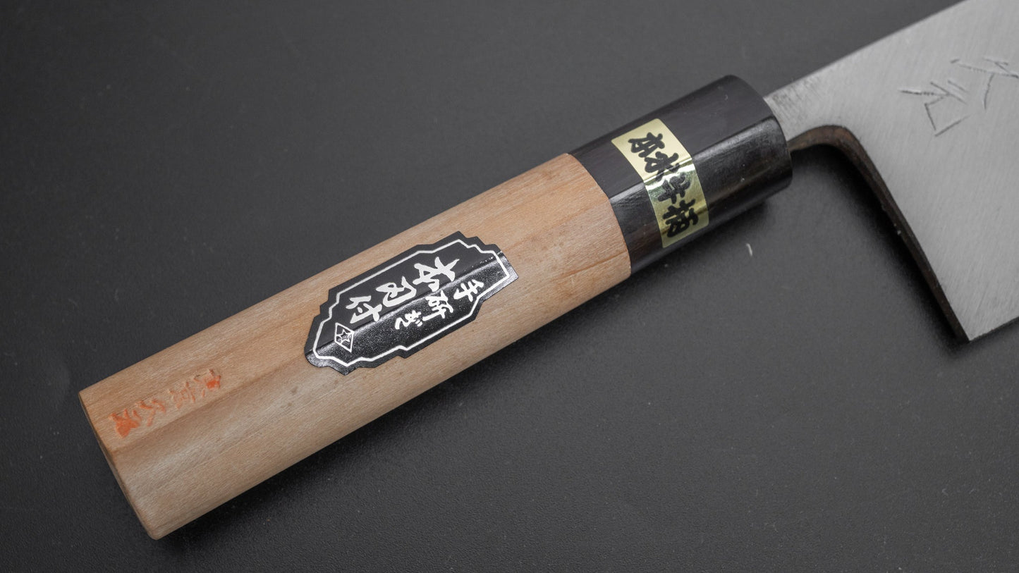 Morihei Hisamoto Vintage Custom Deba Ho Wood Handle (Kaku/ Fine Finish) - HITOHIRA