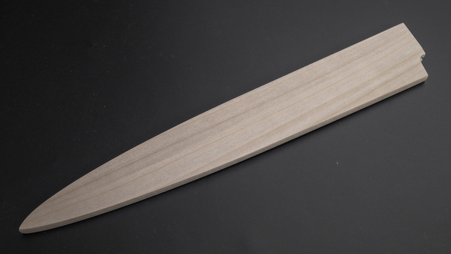 Hitohira Mumei Ho Wood Saya Left-Handed Yanagiba 300mm - HITOHIRA