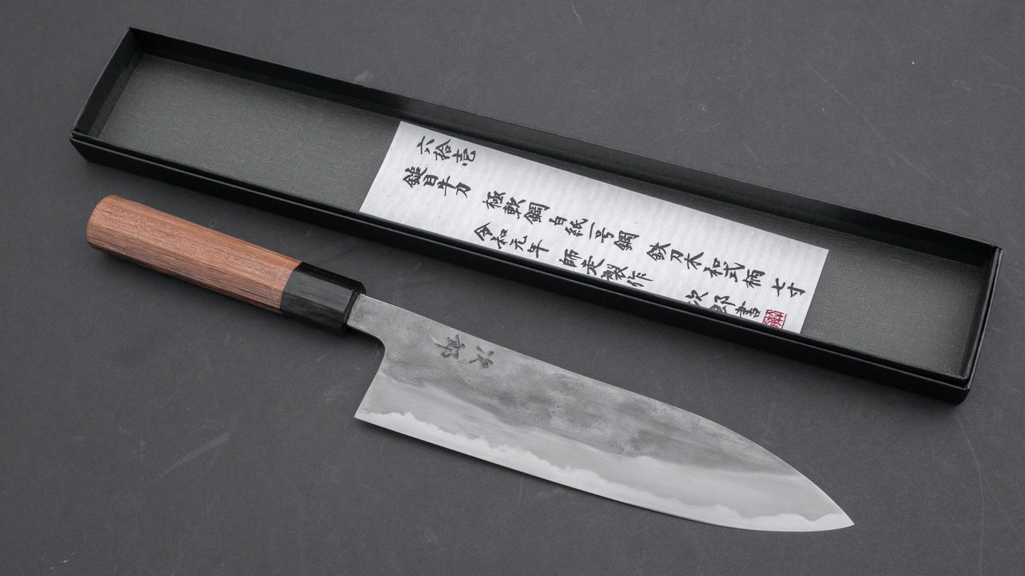 Jiro Tsuchime Wa Gyuto 210mm Taihei Tagayasan Handle (#061) | HITOHIRA