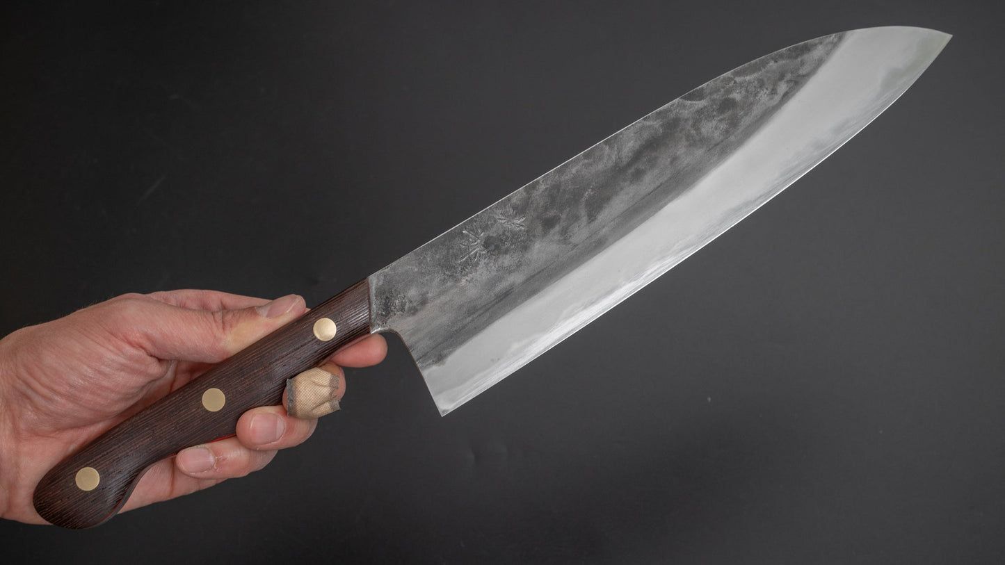 Jiro Tsuchime Yo Gyuto 240mm Tagayasan Handle (#232) - HITOHIRA