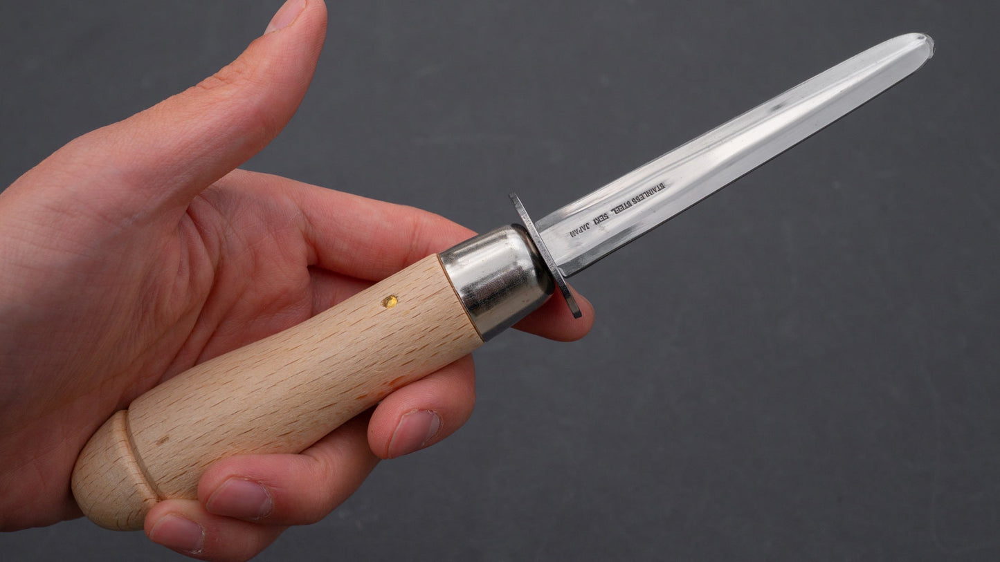 Hitohira Seki Stainless Oyster Knife Large | HITOHIRA