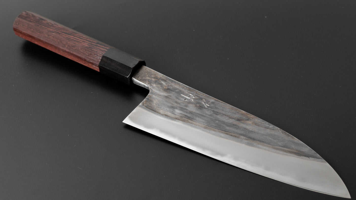 Jiro Tsuchime Wa Santoku 165mm Taihei Tagayasan Handle (#365) - HITOHIRA