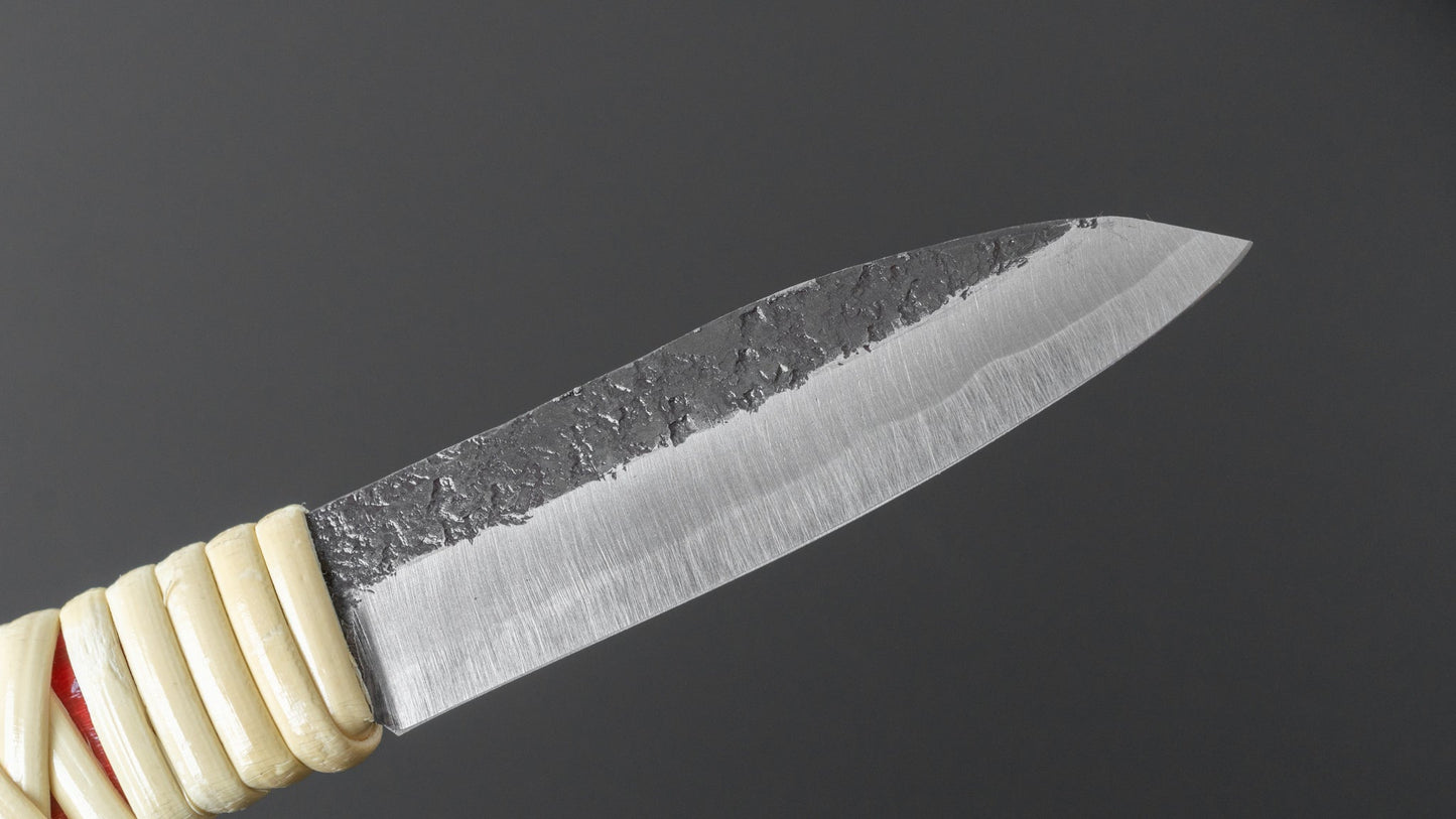 Higonokami Kiridashi Fixed Blade Rattan Handle (Maru) - HITOHIRA