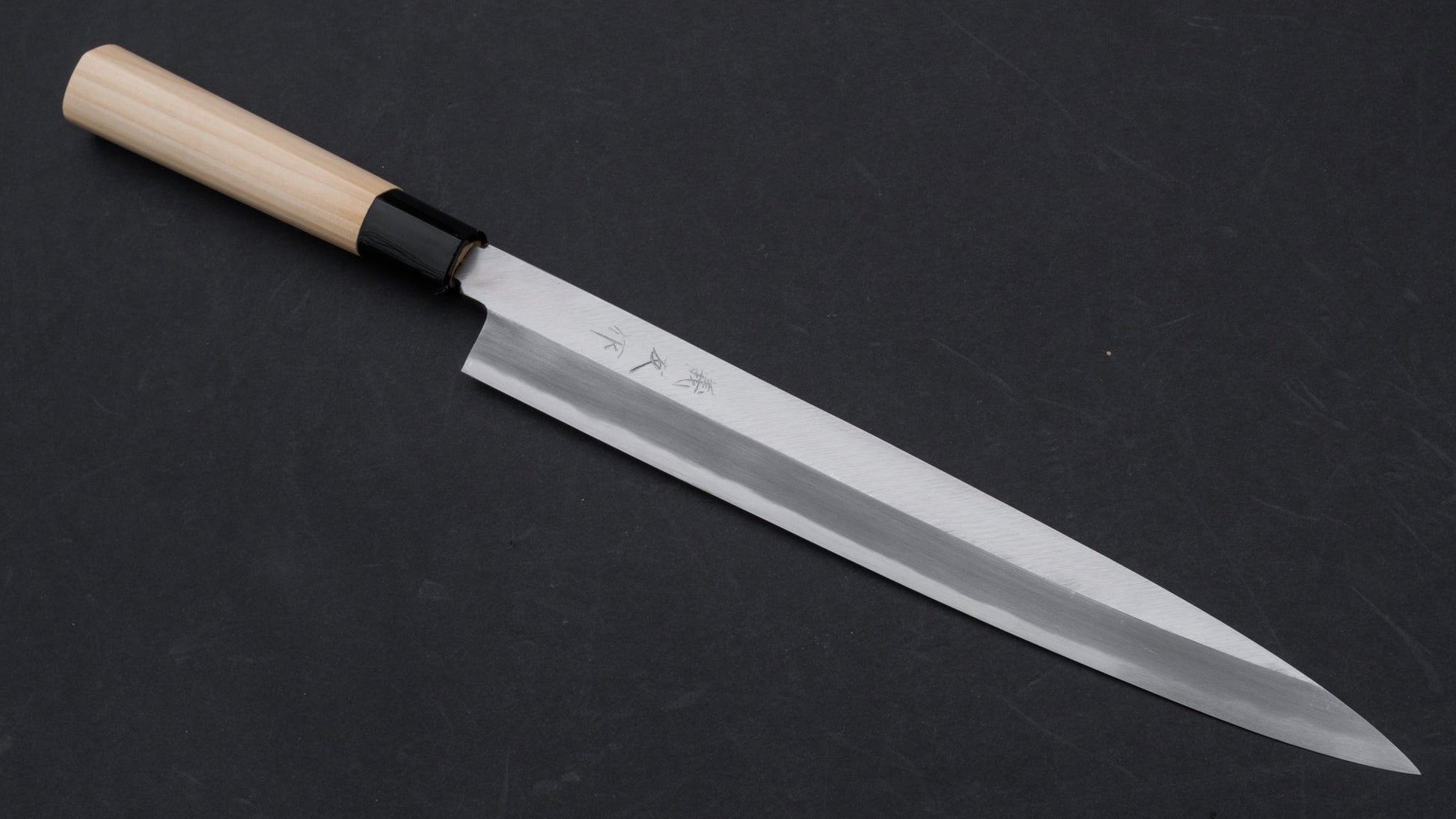 Morihei Yoshitomo Yanagiba 270mm Poplar Handle | HITOHIRA