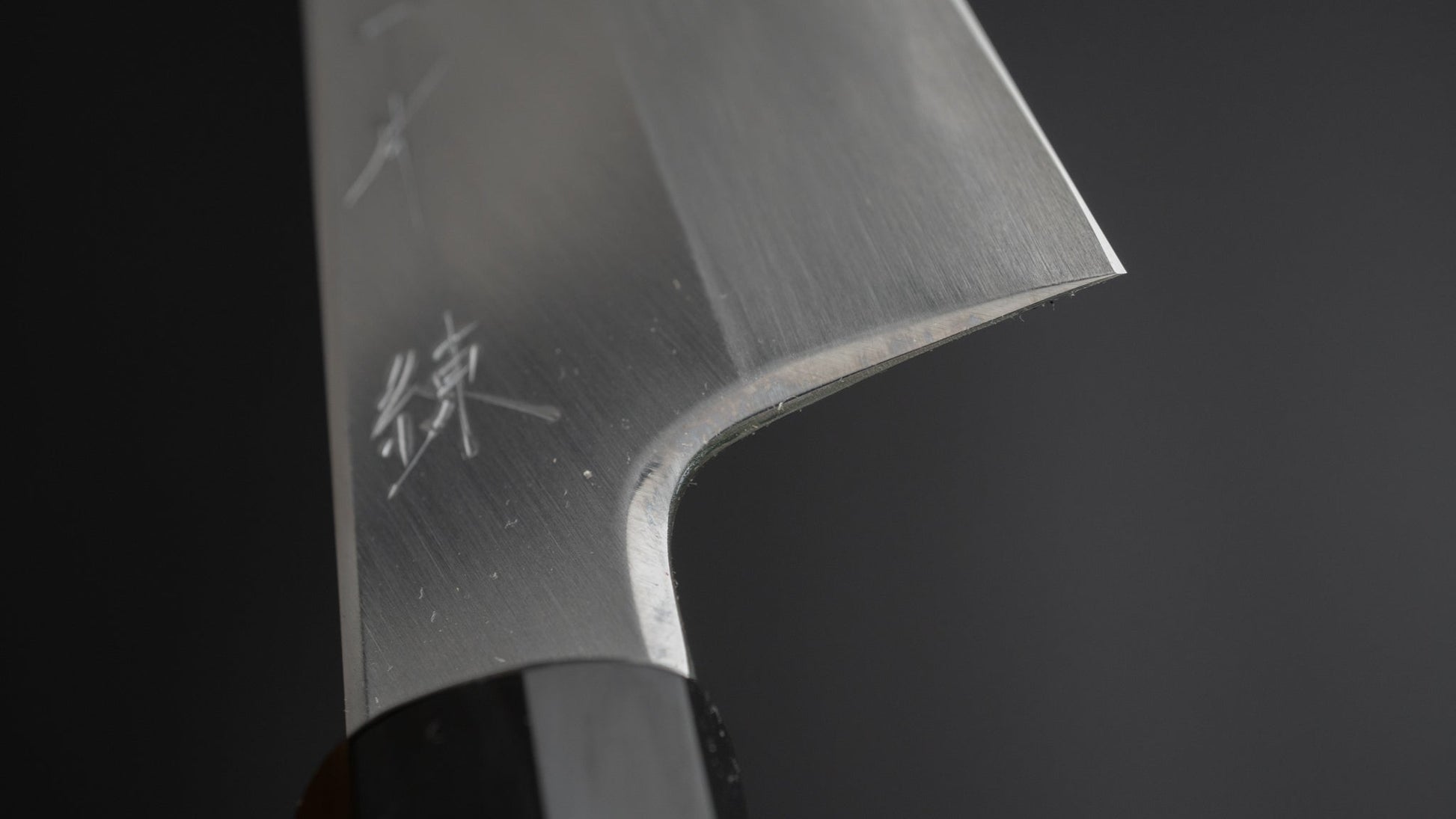 Hitohira Kikuchiyo Ren Blue #2 Gyuto 210mm Ho Wood Handle - HITOHIRA