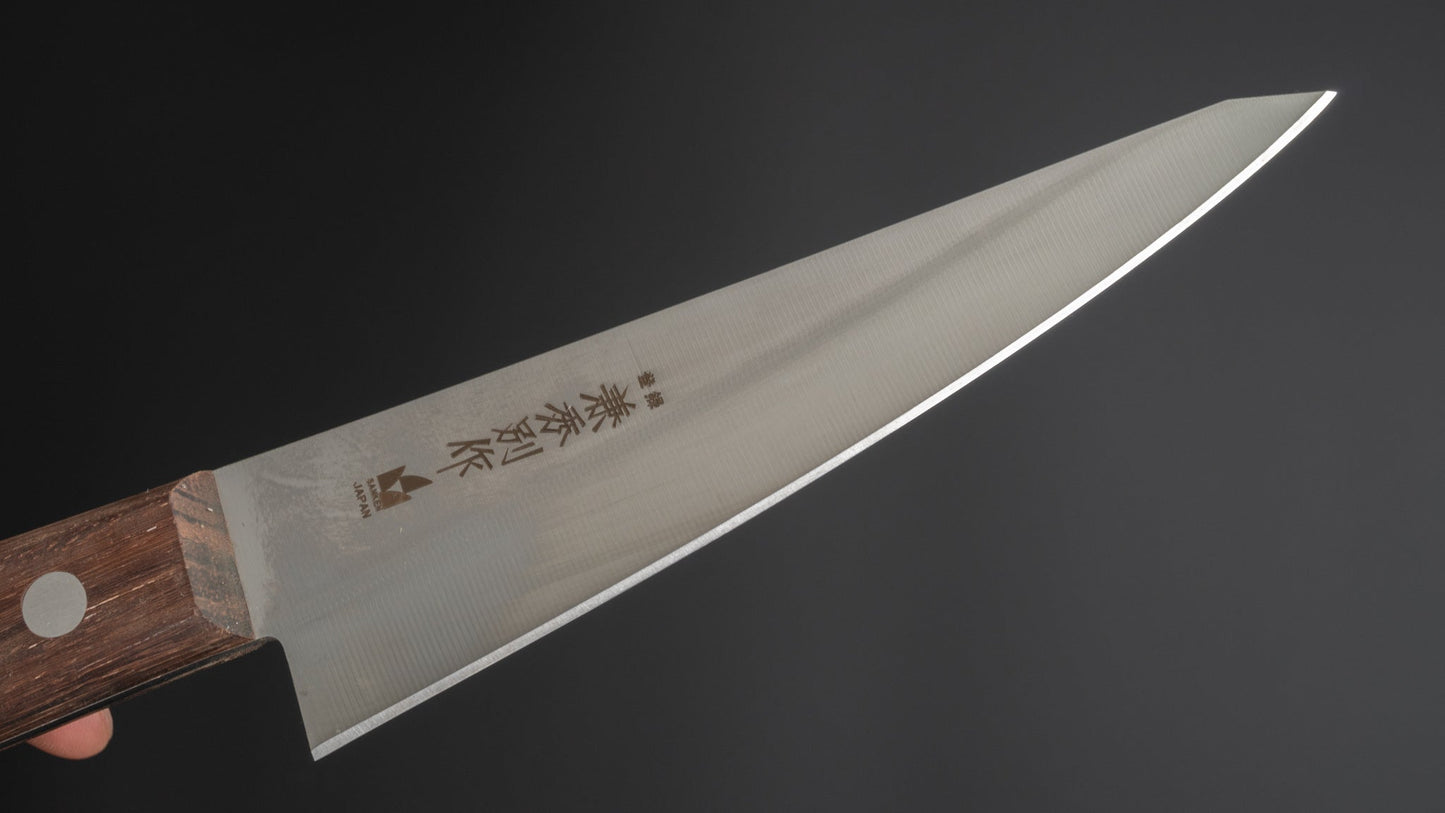 Kanehide Bessaku Stainless Honesuki Kaku 150mm Rosewood Handle - HITOHIRA
