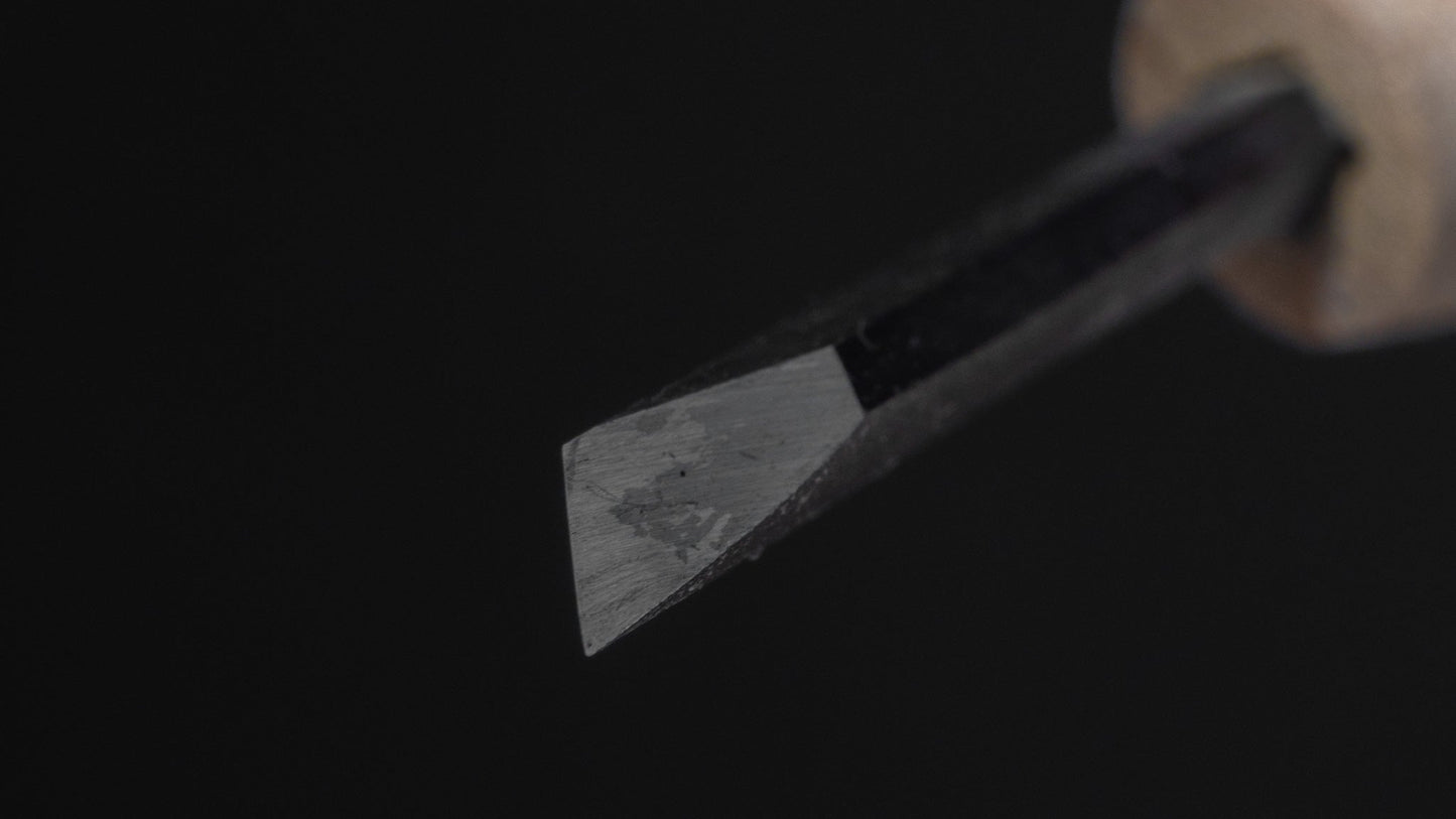Morihei Kikuyu Cho-Koku-Tou Wood Carving Knife 3mm (Into) | HITOHIRA