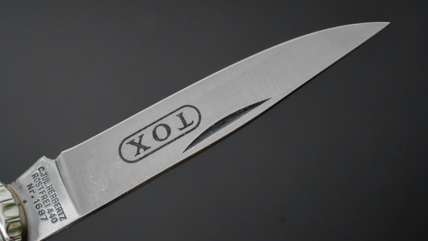 TOX City Folding Knife 60mm Cocobolo Handle - HITOHIRA