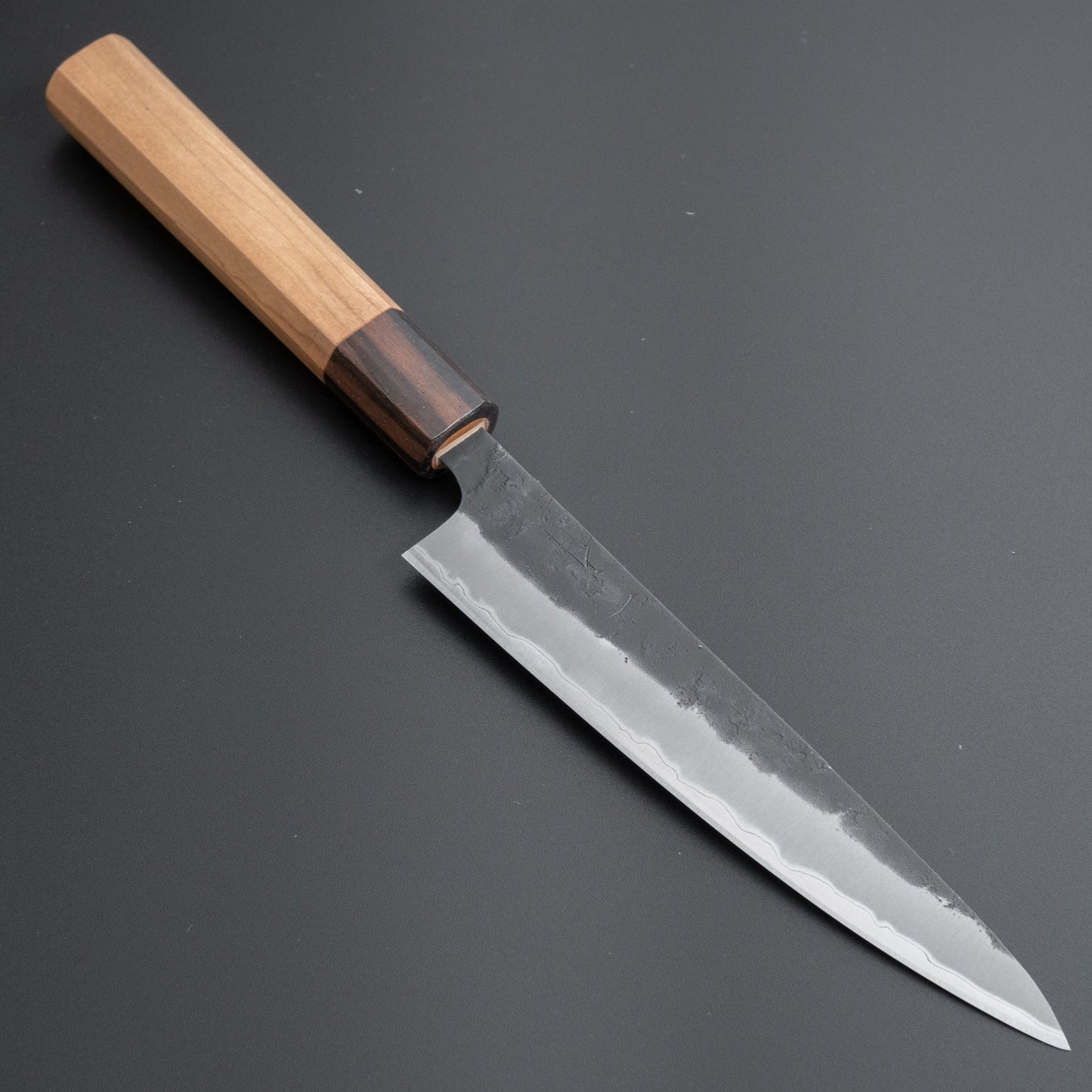 Hitohira Futana SB Kuro Nashiji Petty 150mm Cherry Wood Handle - HITOHIRA