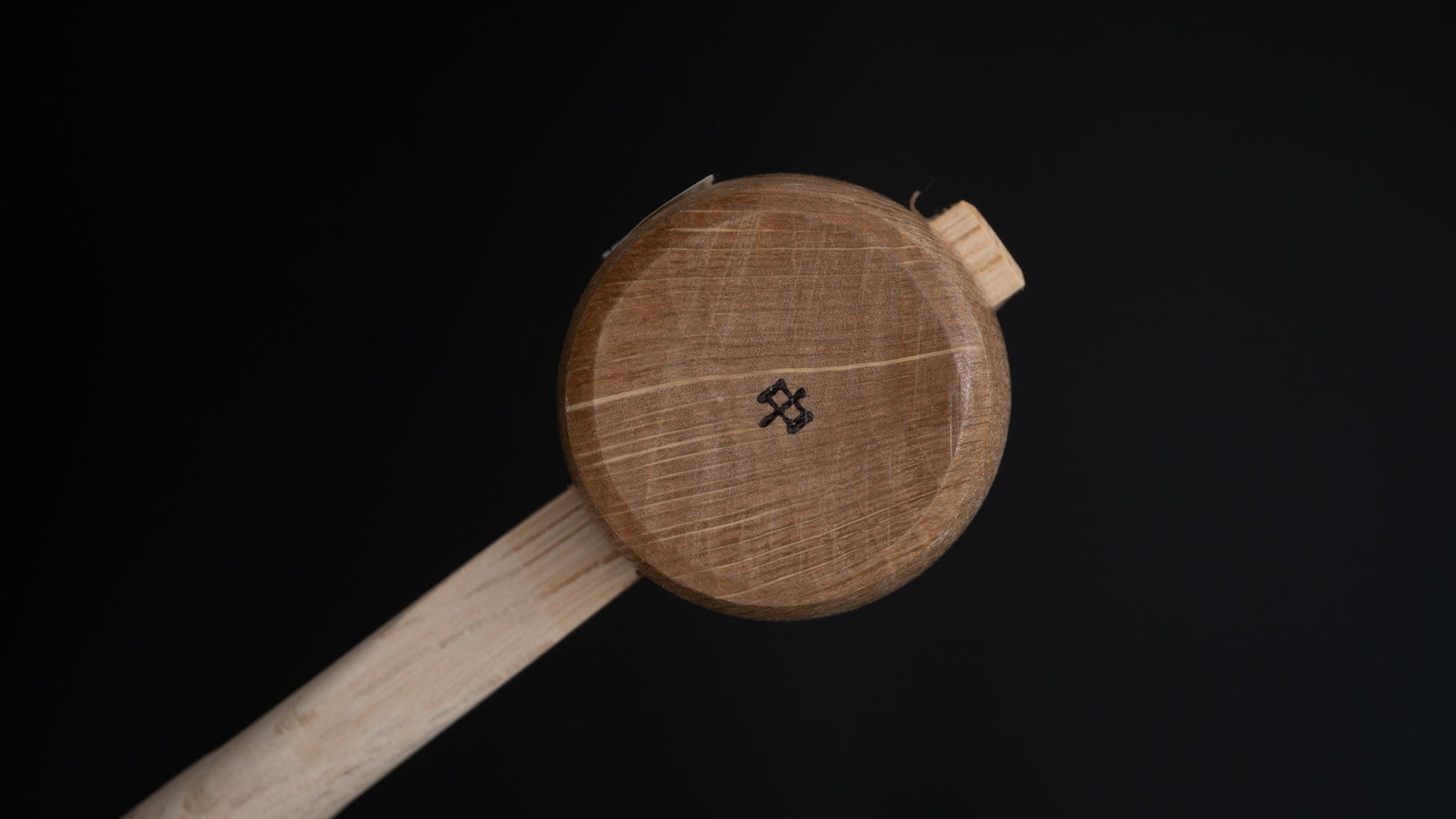 Morihei Hishiboshi Kanto Oak Fukura Wood Hammer Medium - HITOHIRA