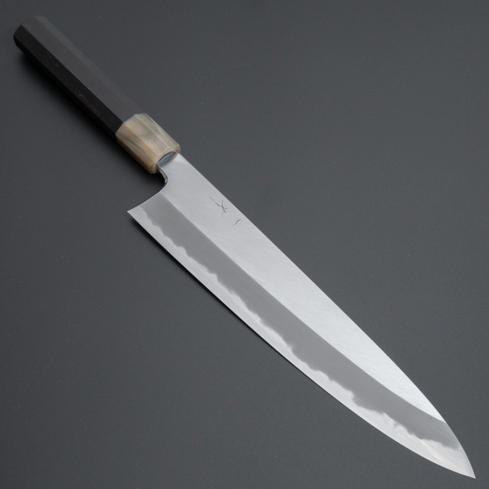 Hitohira Tanaka Kyuzo Blue #1 Migaki Gyuto 270mm Taihei Ebony Handle - HITOHIRA