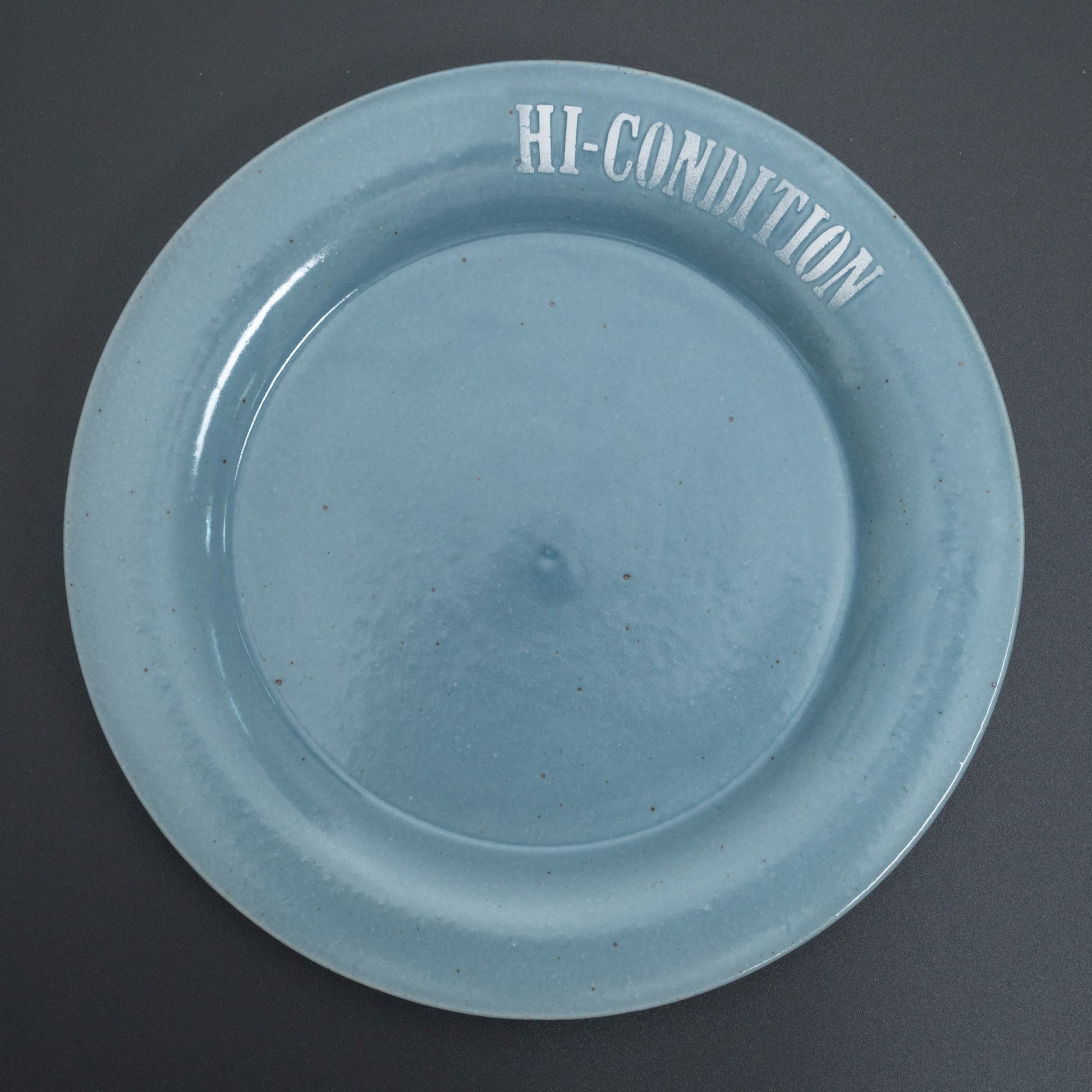 HI-CONDITION Lifestyle #005 Plate (HI-CON Blue) - HITOHIRA