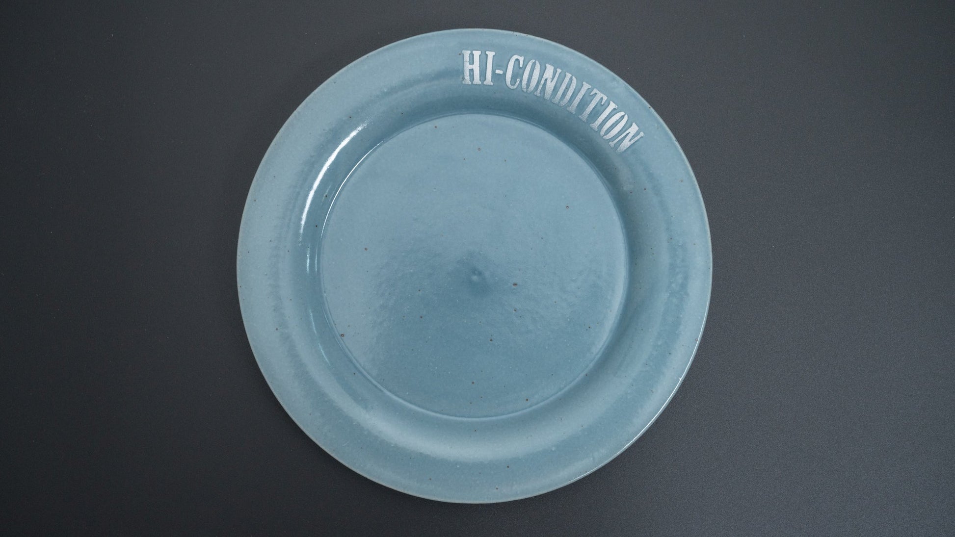 HI-CONDITION Lifestyle #005 Plate (HI-CON Blue) - HITOHIRA