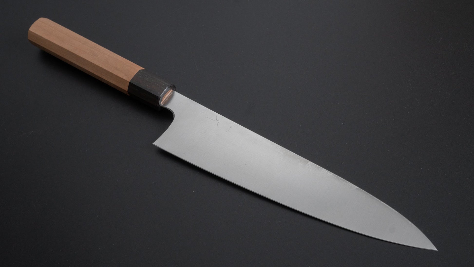 Hitohira SKR Stainless Gyuto 210mm Cherry Wood Handle - HITOHIRA