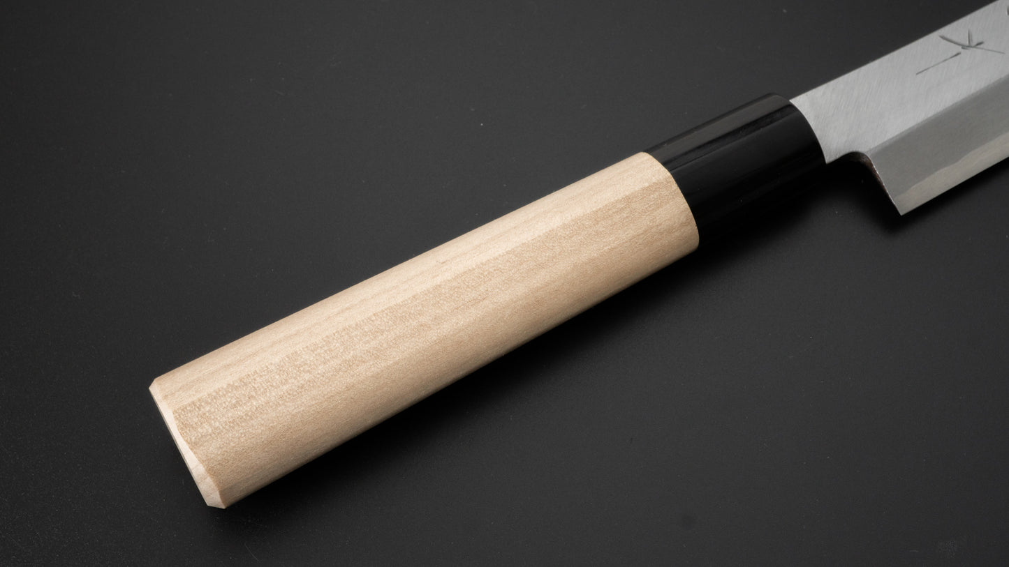 Hitohira Gorobei White #3 Yanagiba 300mm Ho Wood Handle (D-Shape) - HITOHIRA