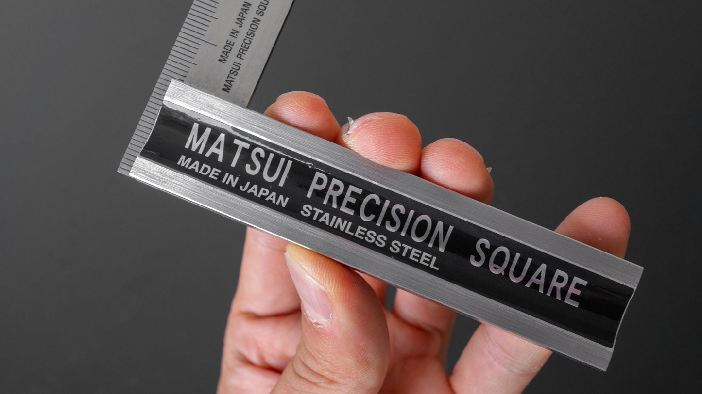 Matsui Precision Square 150mm (with Scale) - HITOHIRA