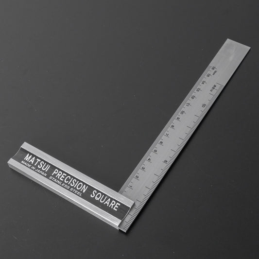 Matsui Precision Square 200mm (with Scale) - HITOHIRA