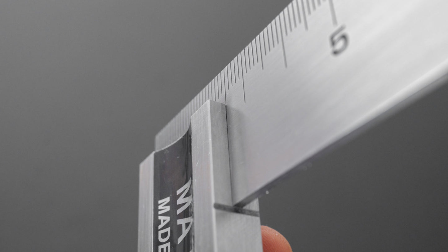 Matsui Precision Square 200mm (with Scale) - HITOHIRA