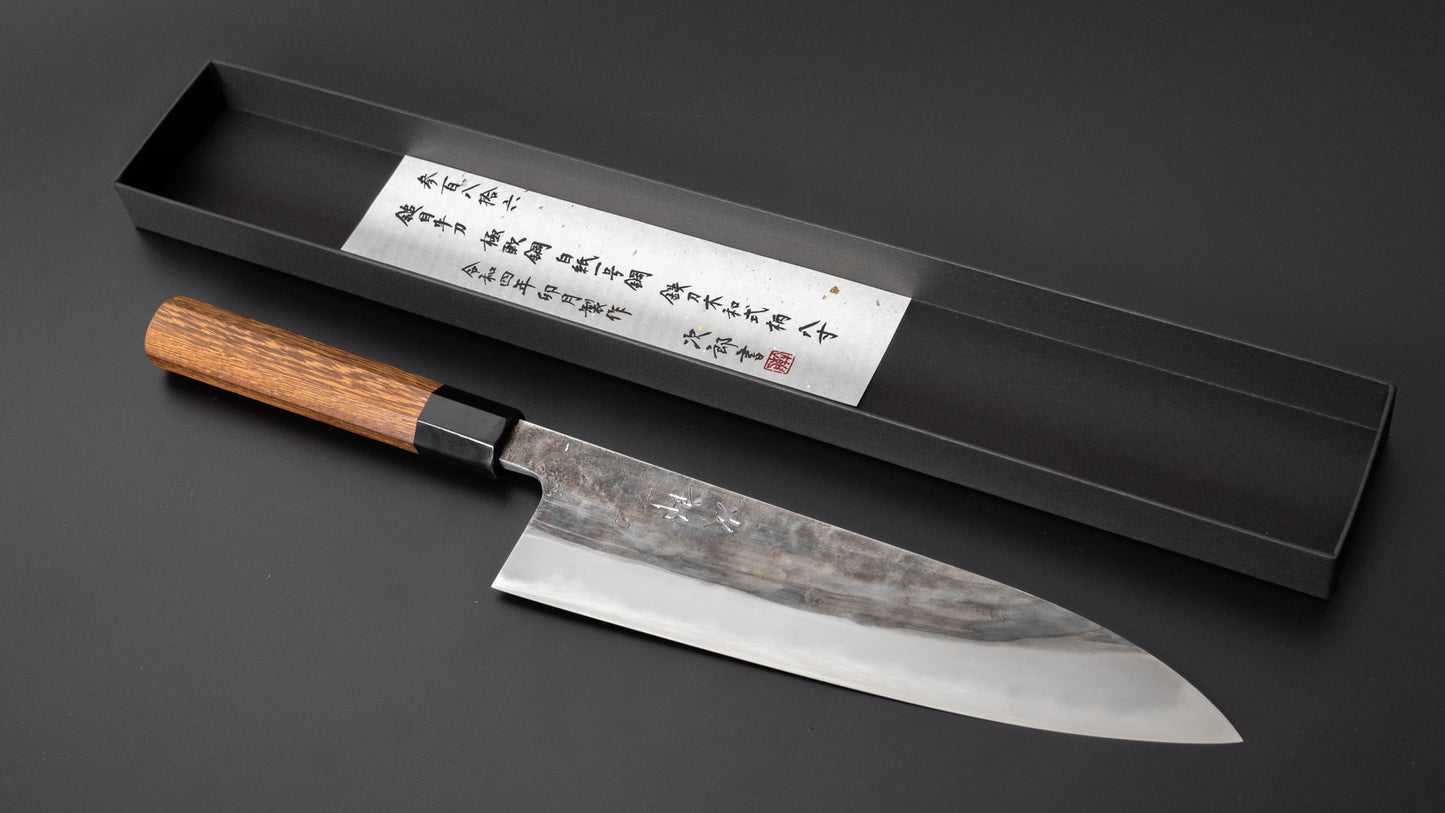 Jiro Tsuchime Wa Gyuto 240mm Taihei Tagayasan Handle (#386) - HITOHIRA