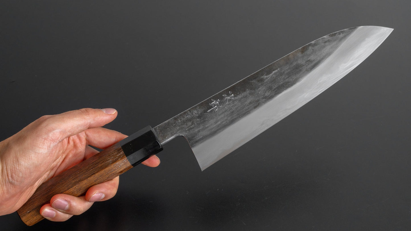 Jiro Tsuchime Wa Gyuto 210mm Taihei Tagayasan Handle (#163) - HITOHIRA