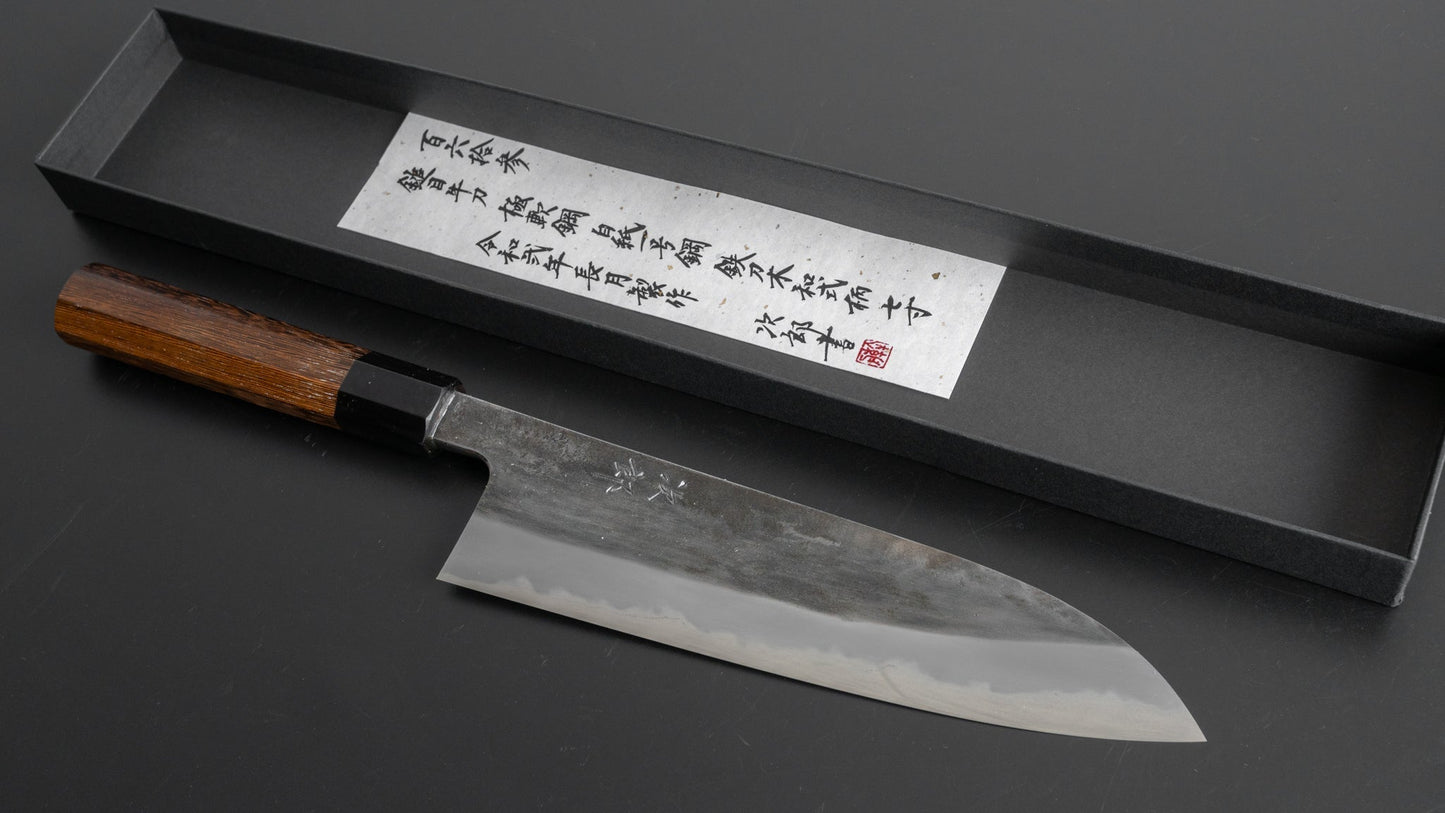 Jiro Tsuchime Wa Gyuto 210mm Taihei Tagayasan Handle (#163) - HITOHIRA