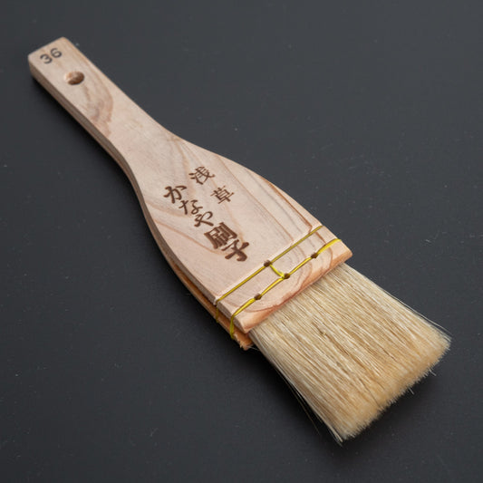 Kanaya Cooking Brush Short 36mm (Goat Hair) - HITOHIRA