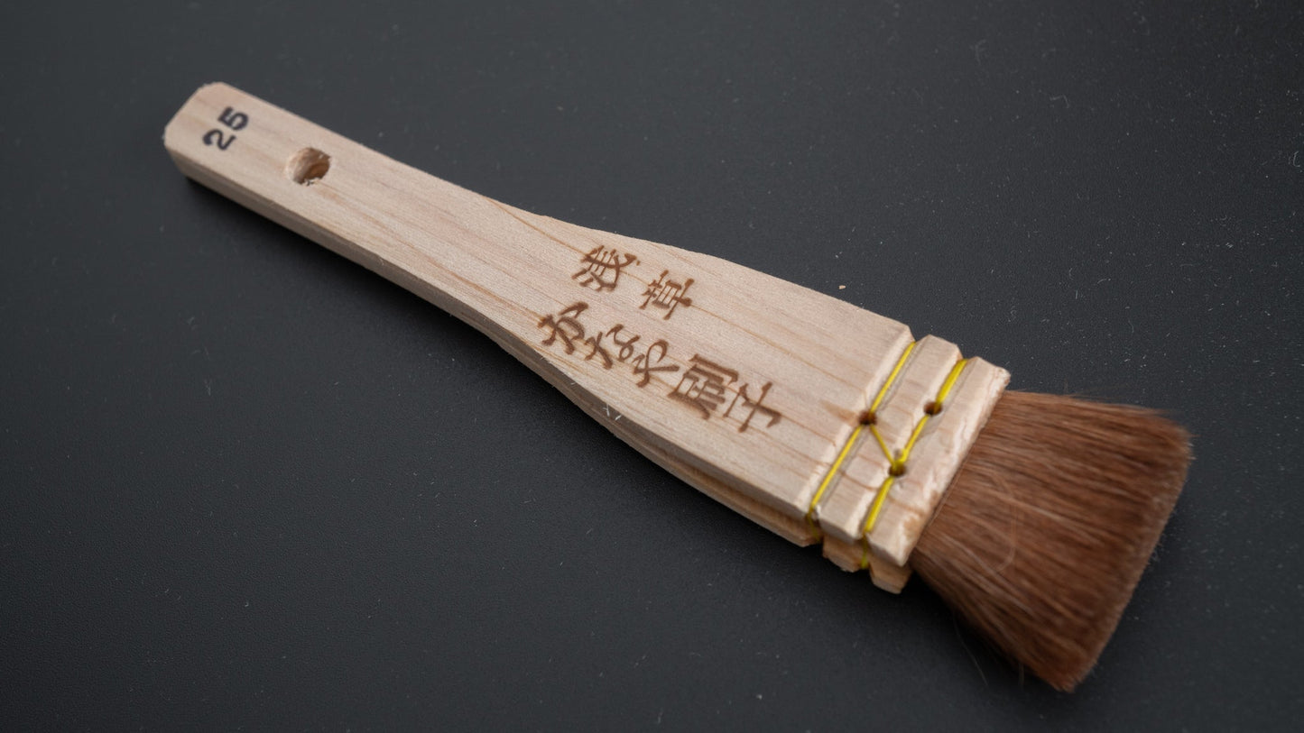 Kanaya Sause Brush Short 25mm (Horsehair) - HITOHIRA