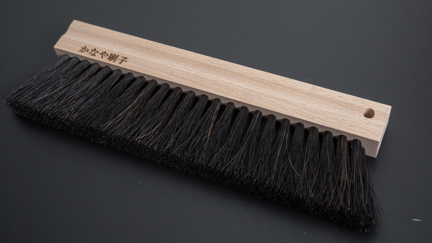 Kanaya Table Cleaning Brush 200mm (Horsehair/ Polyester) - HITOHIRA