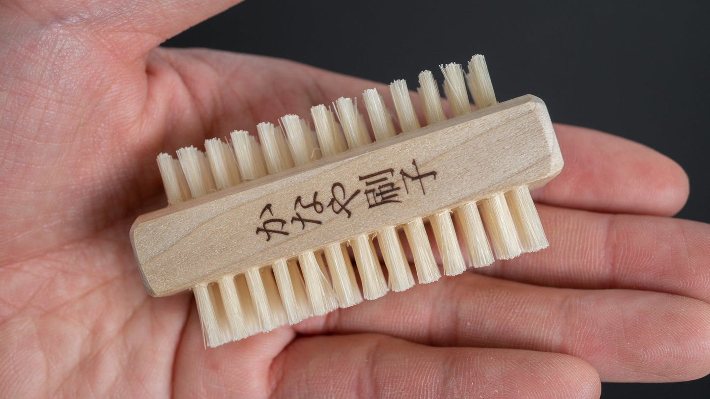 Kanaya Nail Cleaning Brush 70mm (Pig Hair) - HITOHIRA