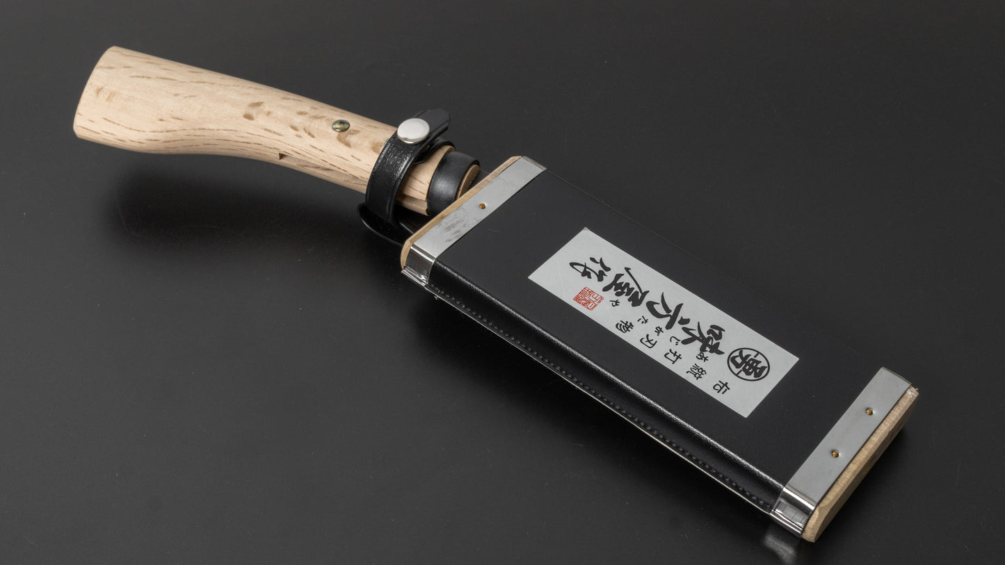 Ajikataya Tsuchime Hatchet 150mm Oak Handle (Double Bevel) - HITOHIRA