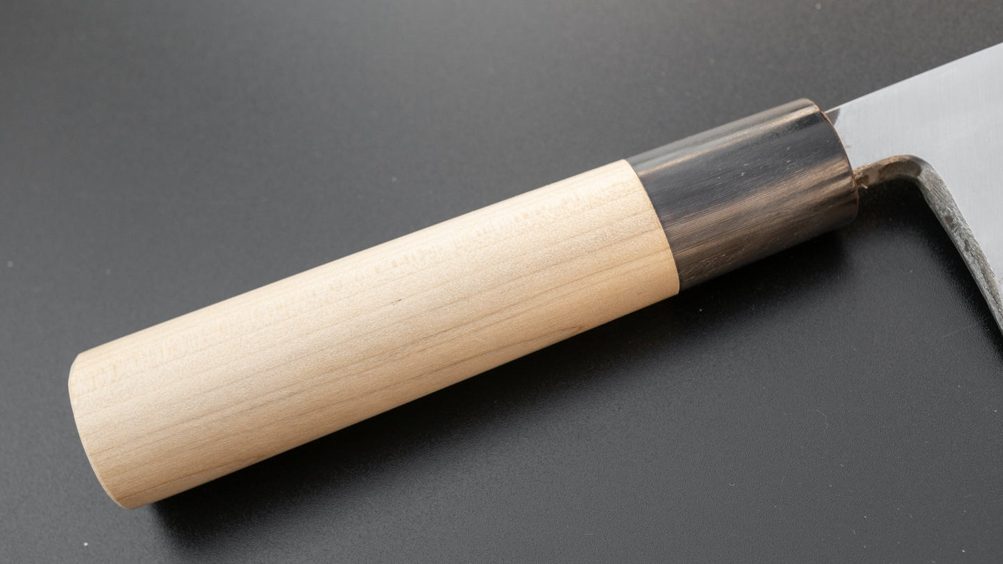 Mumei NOS Hand Forged VG-10 Deba 165mm Ho Wood Handle (B Grade Discounted) | HITOHIRA