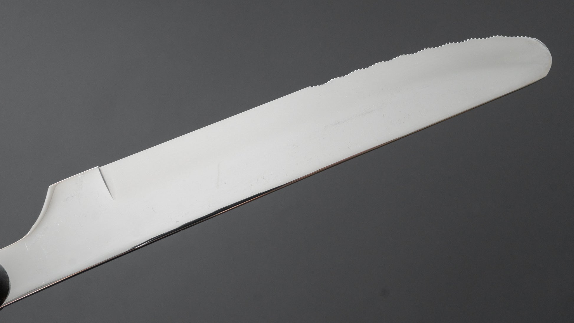 Mumei Table Knife Black Handle - HITOHIRA