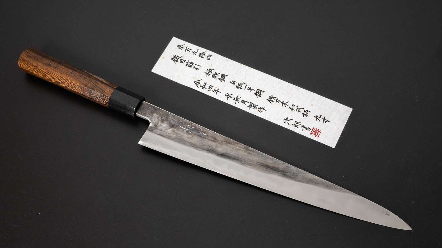 Jiro Tsuchime Wa Sujihiki 270mm Taihei Tagayasan Handle (#394) - HITOHIRA