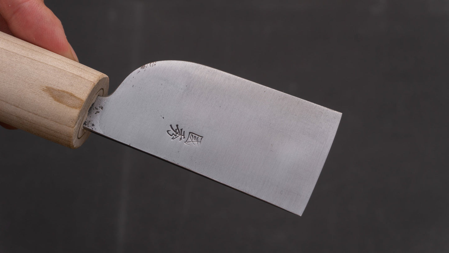 Morihei Kunihide White #2 Leather Working knife 36mm (Square) - HITOHIRA