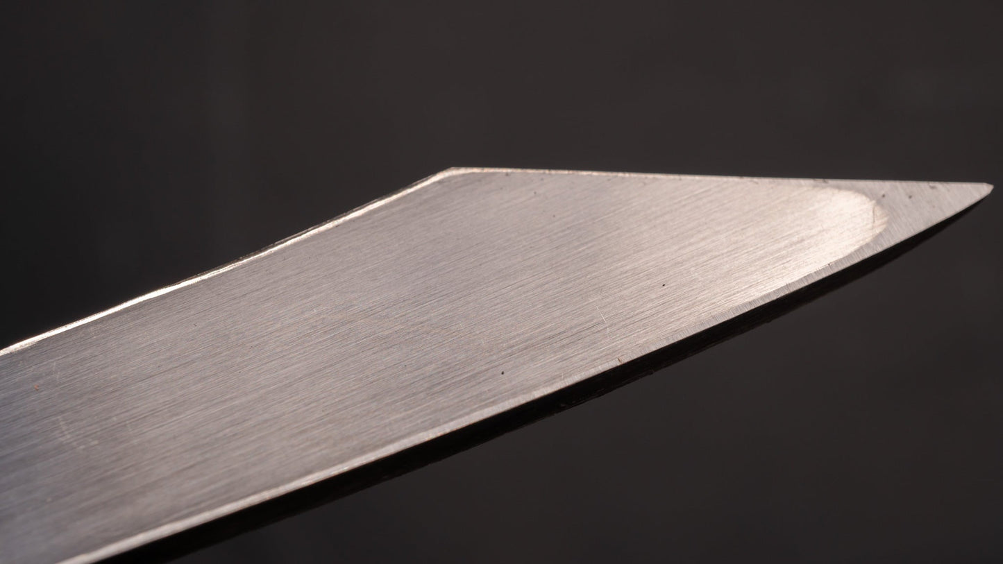 Kiridashi Knife Morihei Kikuyu white steel #1 18mm