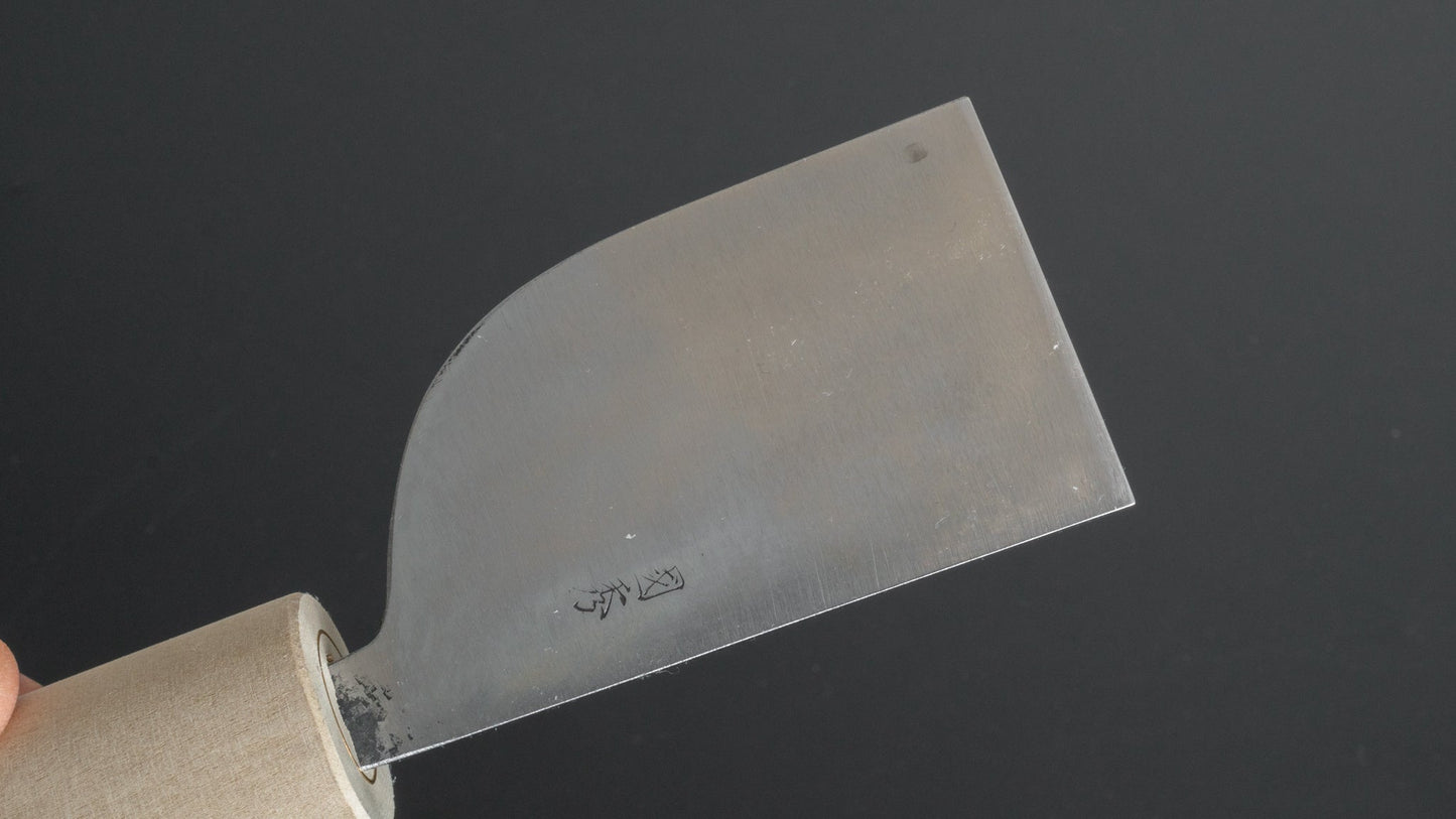 Morihei Kunihide White #2 Leather Working Knife 48mm (Square) - HITOHIRA