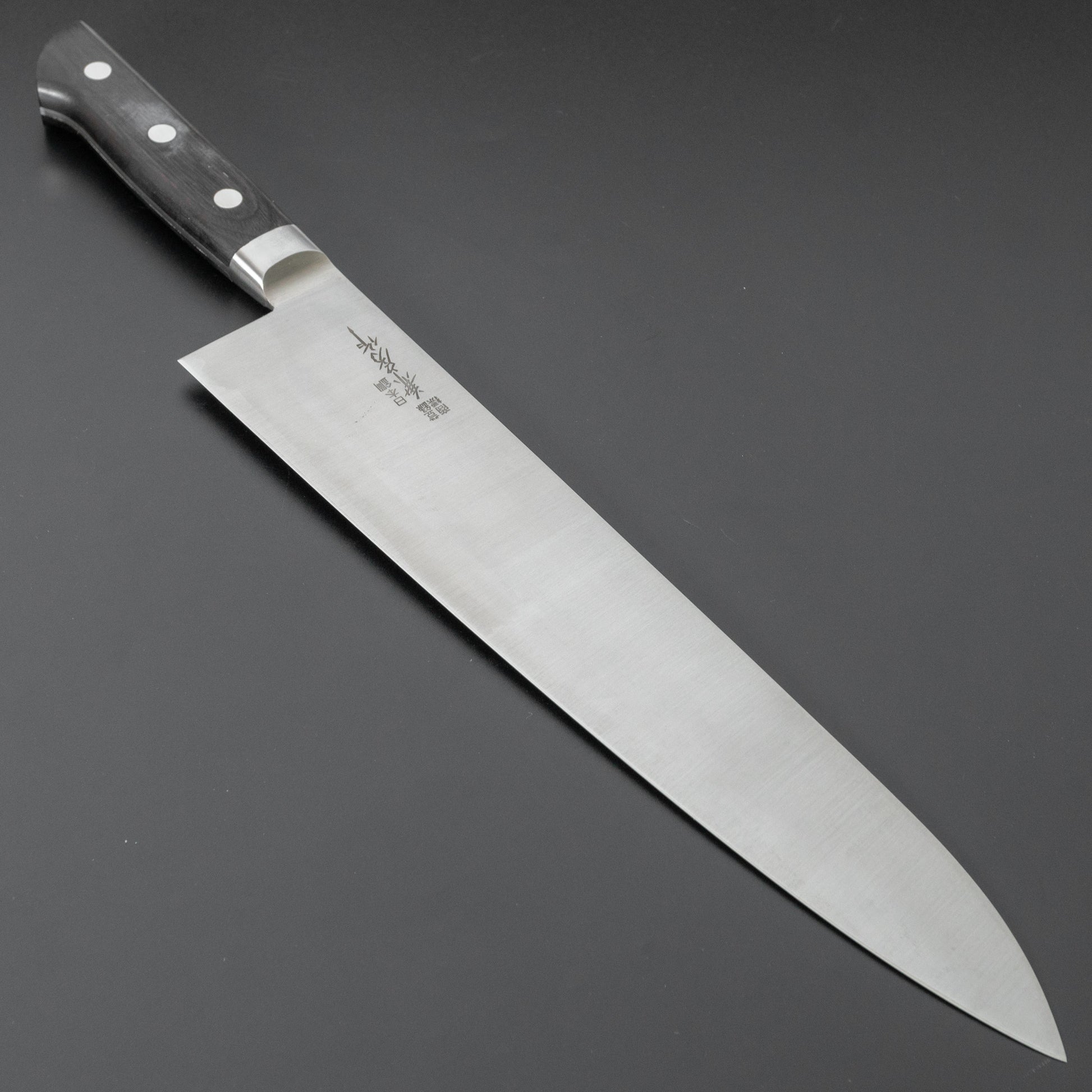 Fujiwara Kanefusa SK High Carbon Gyuto 300mm Pakka Handle - HITOHIRA