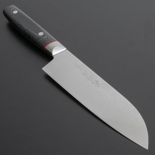 Hitohira Imojiya KT VG-10 Santoku Micarta Handle - HITOHIRA