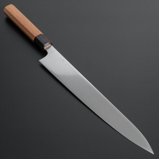 Hitohira SKR Stainless Sujihiki 270mm Cherry Wood Handle - HITOHIRA