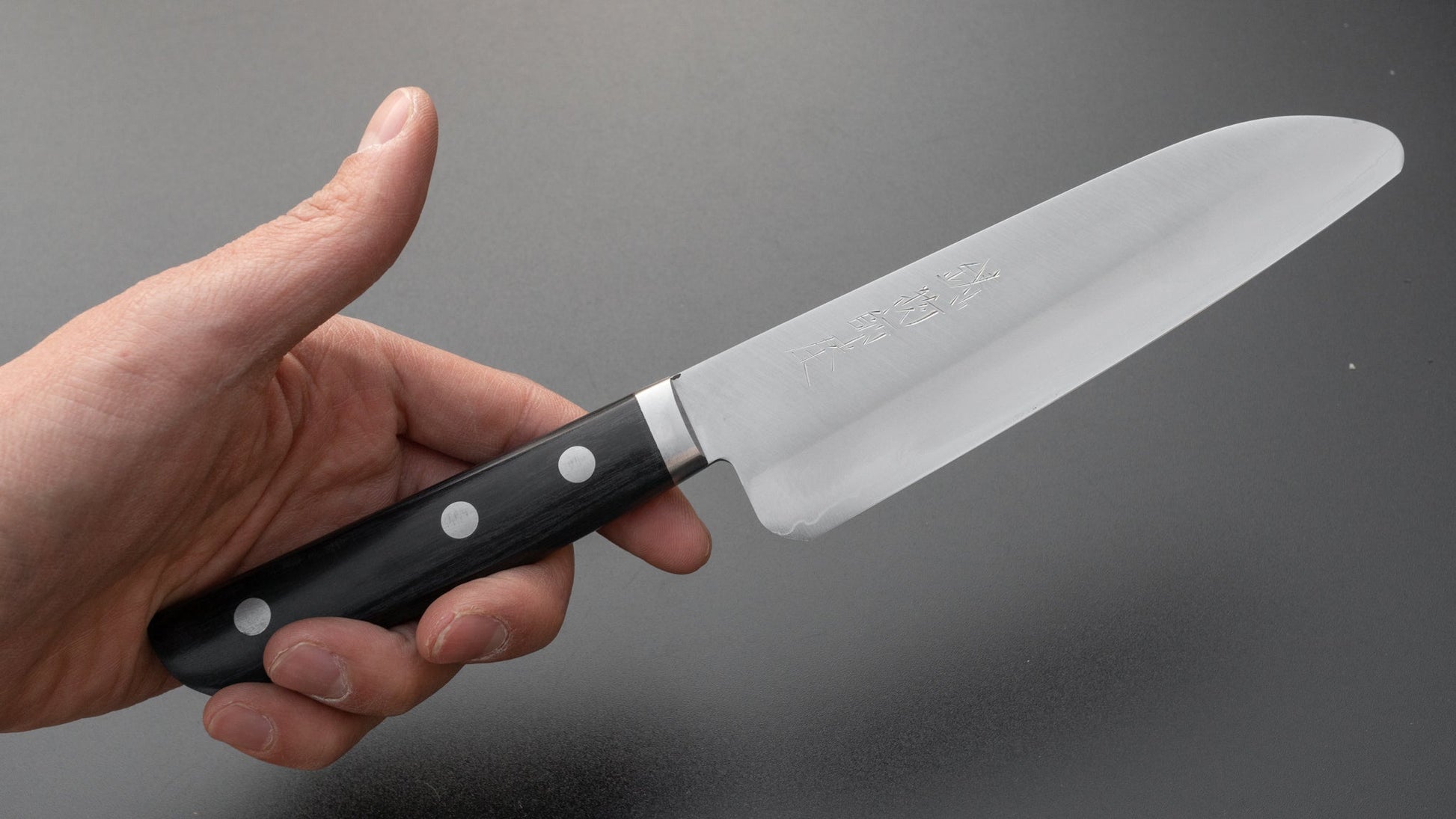 Hitohira Imojiya MZ VG-1 Children Knife 135mm Pakka Handle | HITOHIRA