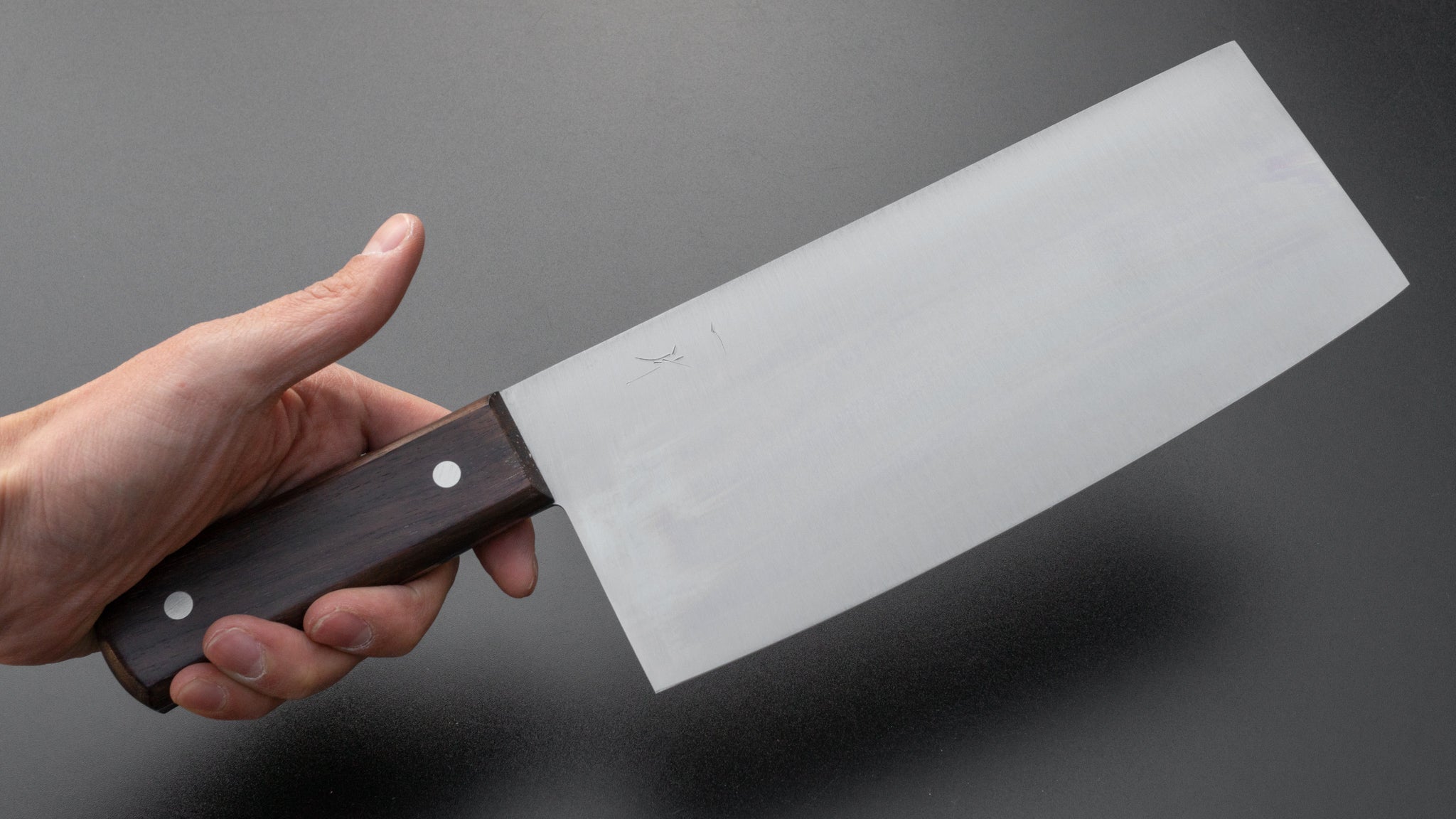 Hitohira Nihonko Carbon Chinese Cleaver 220mm Rosewood Handle – HITOHIRA