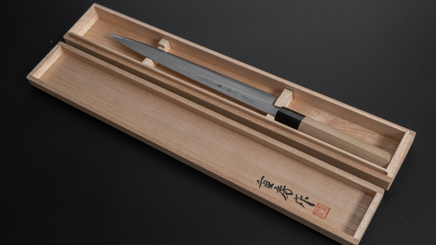 Shigefusa Kitaeji Yanagiba 270mm Ho Wood Handle (Kiri Box) - HITOHIRA
