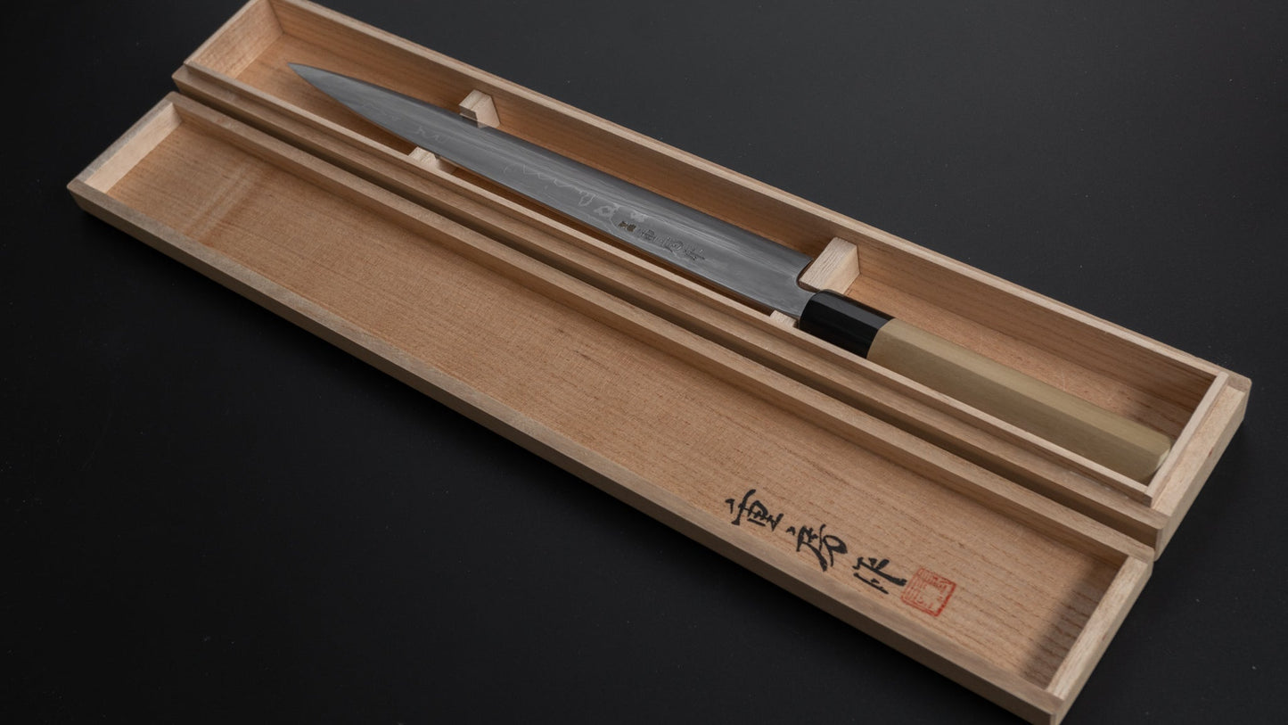 Shigefusa Kitaeji Yanagiba 300mm Ho Wood Handle (Kiri Box) - HITOHIRA